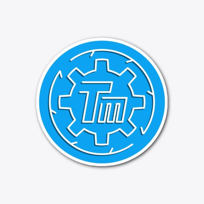 Totally Motors - Blue Cog Logo